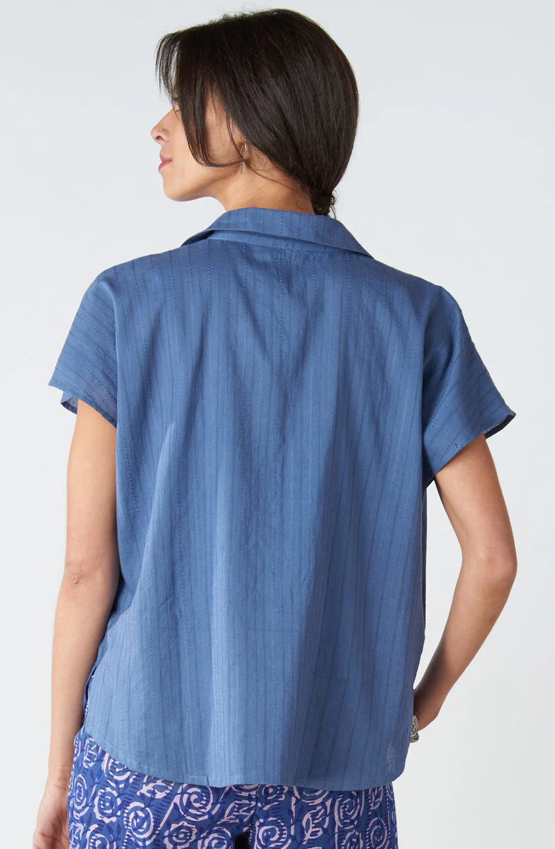 Adira Lightweight Cap-Sleeve Shirt - Image 22
