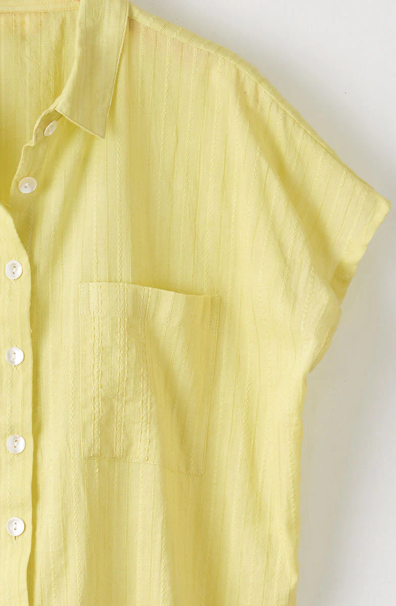 Adira Lightweight Cap-Sleeve Shirt - Image 3