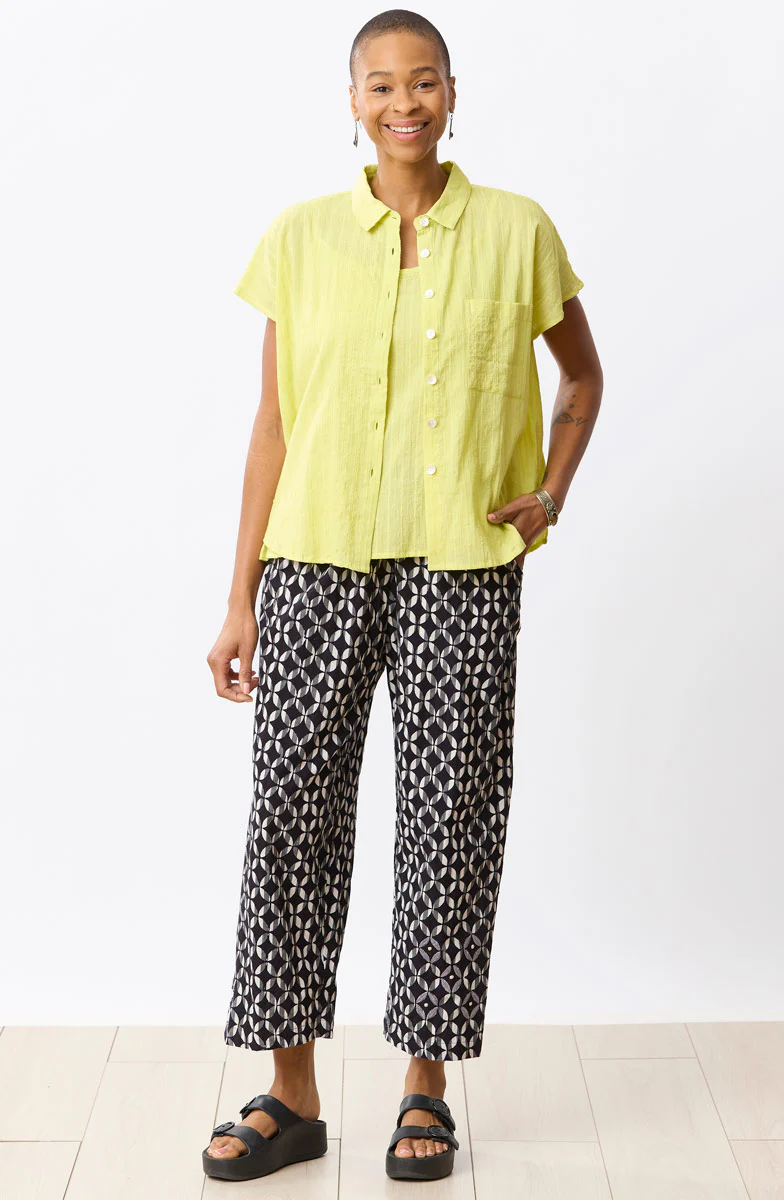 Adira Lightweight Cap-Sleeve Shirt - Image 4