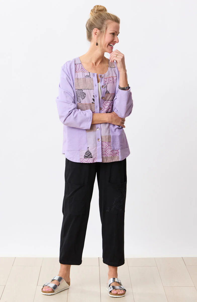 Agra Jersey Knit Barrel-Leg Pant - Image 16