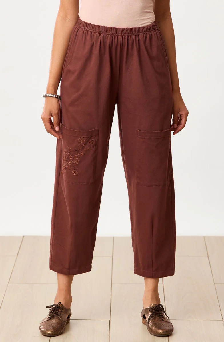 Agra Jersey Knit Barrel-Leg Pant - Image 22