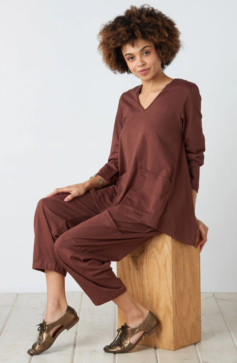 Agra Jersey Knit Barrel-Leg Pant - Image 25