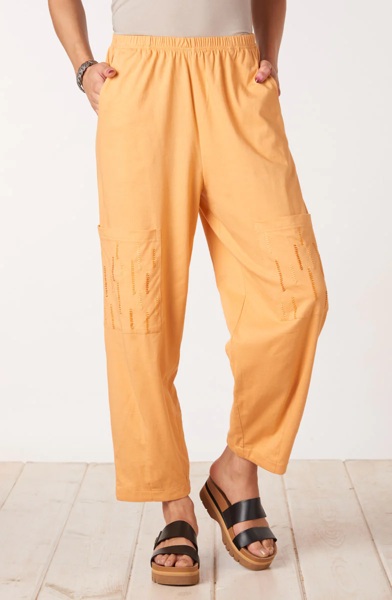 Agra Jersey Knit Barrel-Leg Pant - Image 8