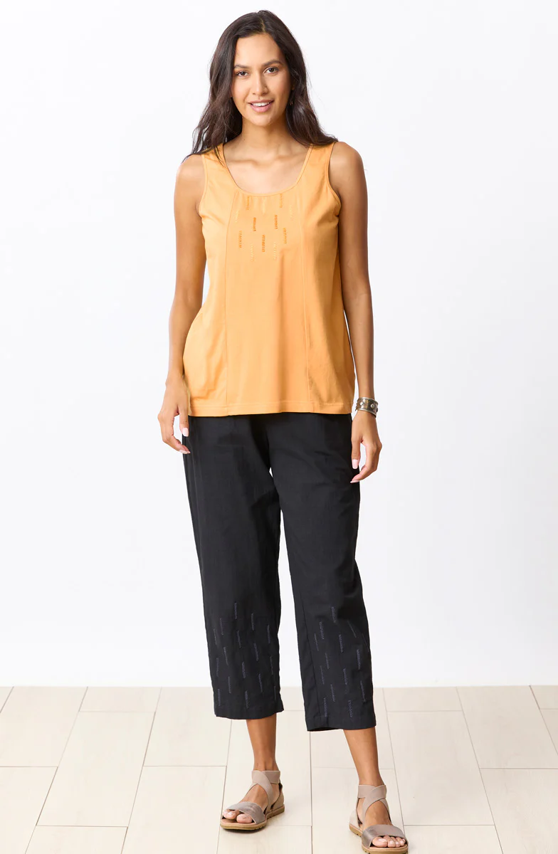 Akola Pull-On Tapered Leg Pant - Black - Image 4