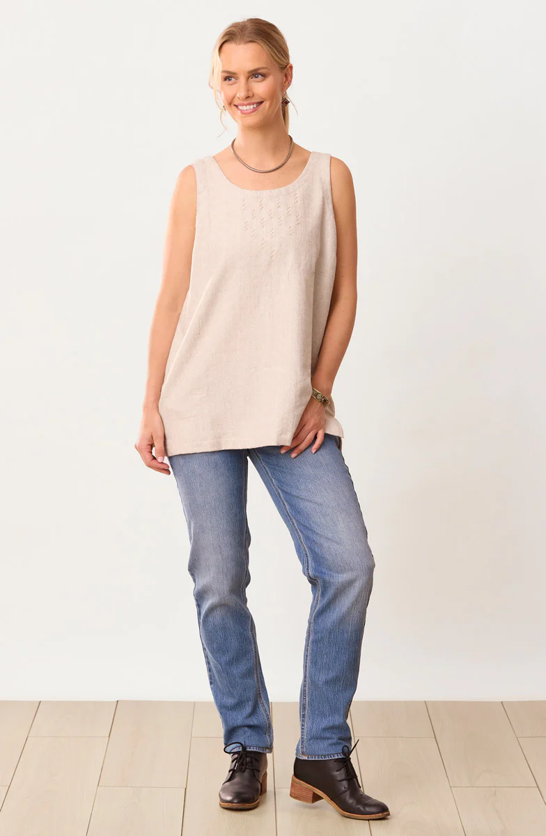 Anju Textured Cotton Tank - Image 16