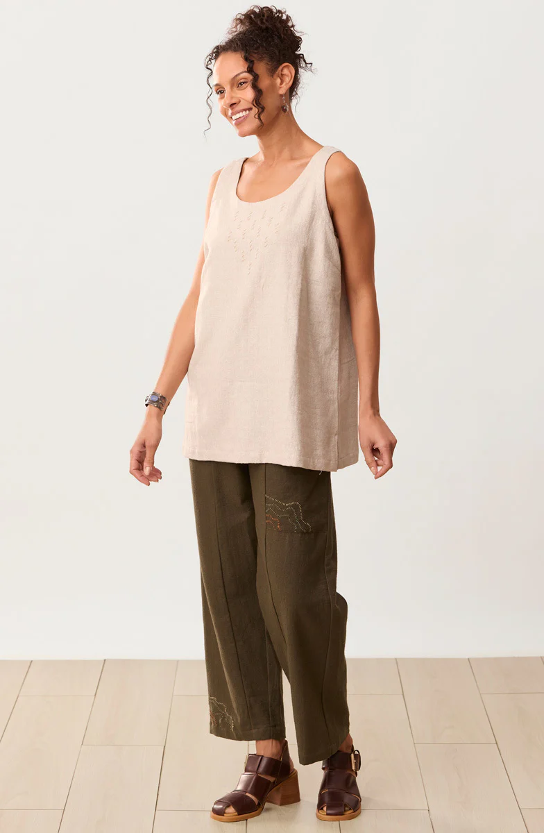 Anju Textured Cotton Tank - Image 19