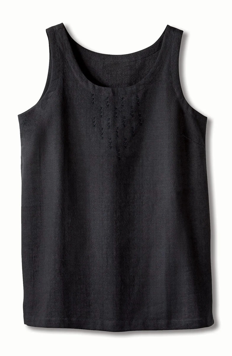 Anju Textured Cotton Tank - Image 6