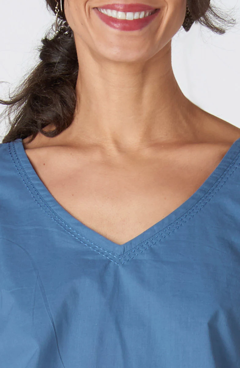 Ashvi Organic Cotton V-Neck Tank - Image 3