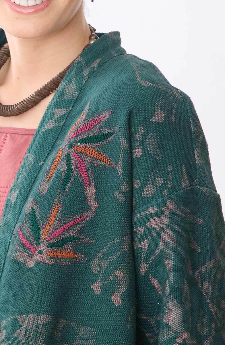 Assam Topper Jacket - Forest/Multi - Image 3