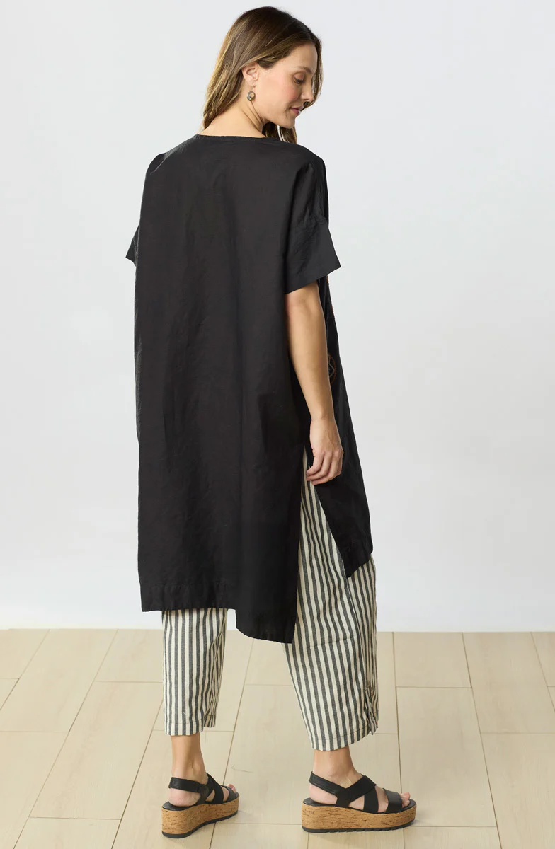 Bhadra Linen Cotton Side Slit Tunic - Image 5
