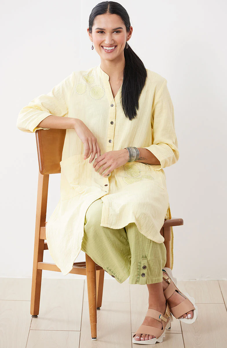 Champa Tunic - Lime soda - Image 4