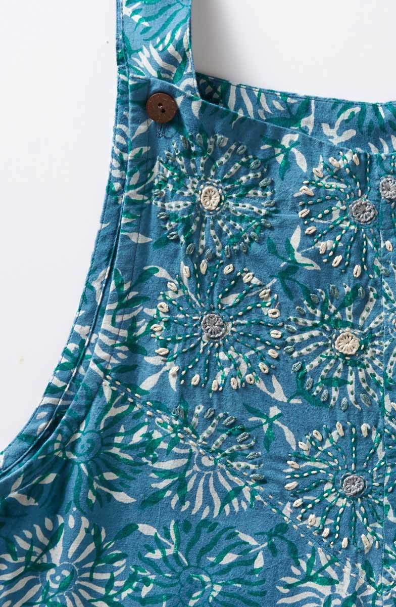 Deepti Cropped Overalls - Summer night - Image 8