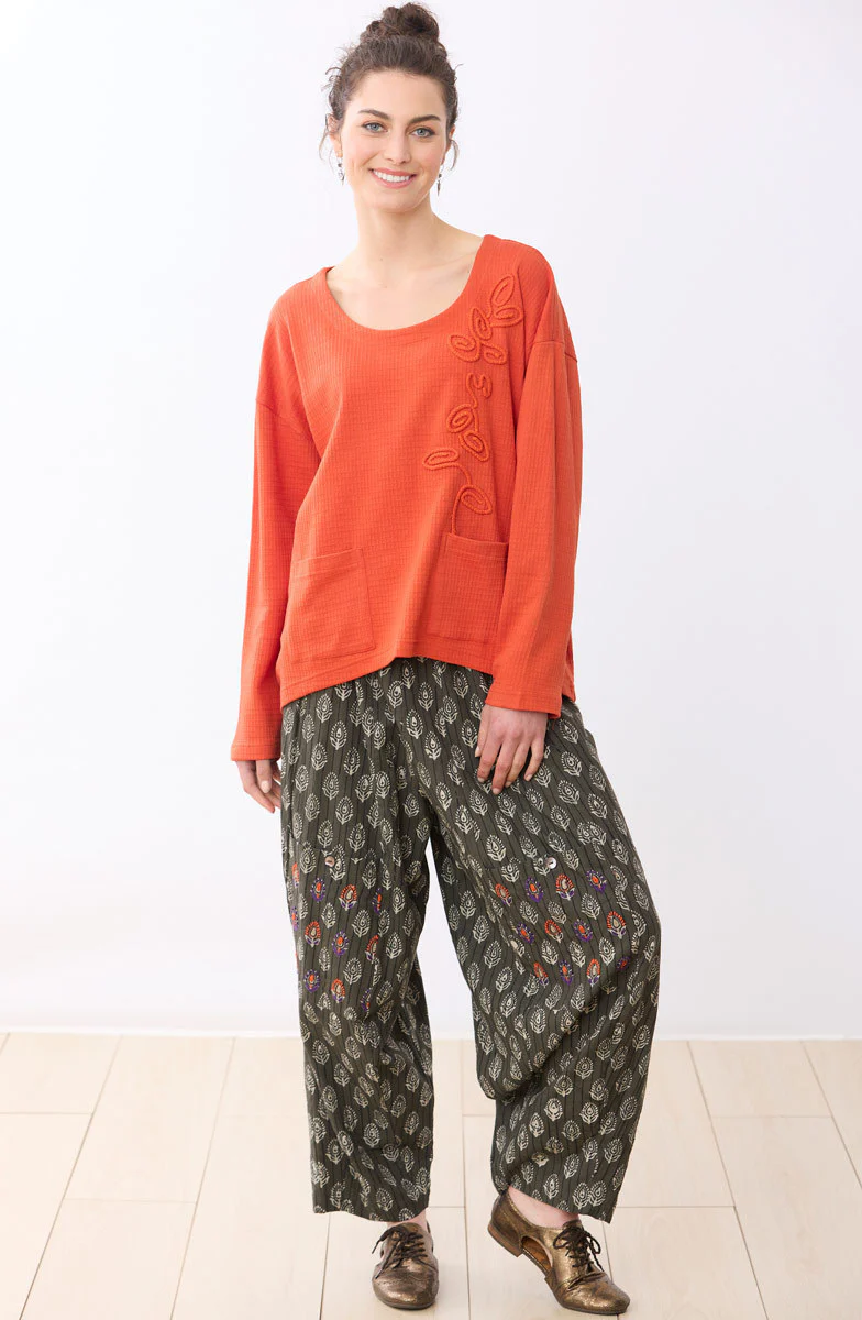 Field Pull-On Lantern-Leg Pant - Fossil - Image 4