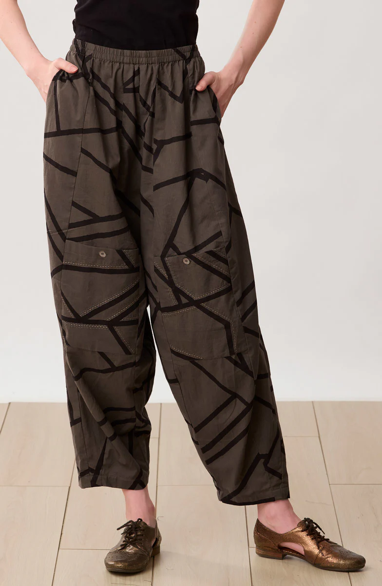 Field Pull-On Lantern-Leg Pant - Dark olive - Image 3