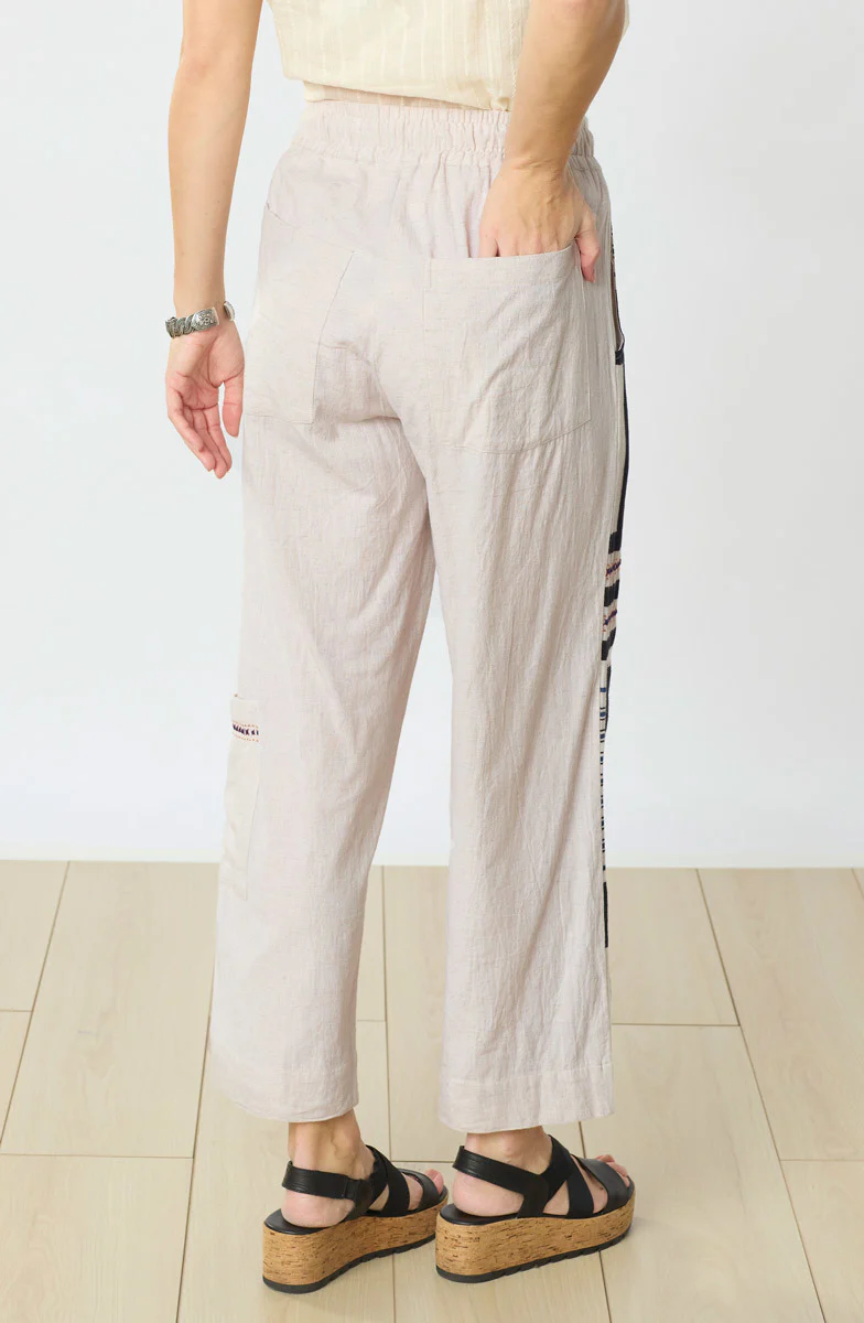 Karol Cargo Straight-Leg Pant - Natural/Multi - Image 3