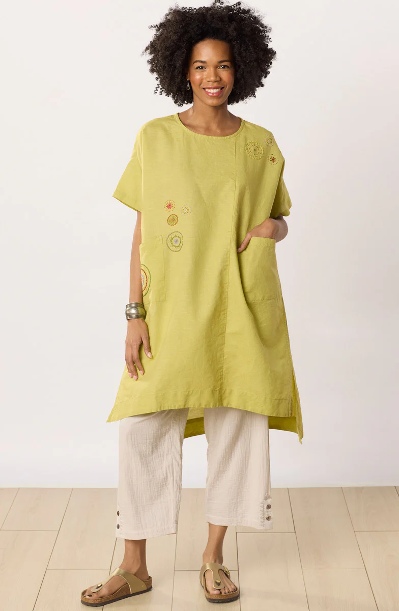Kesari Cotton Double Gauze Crop Pant - Image 15