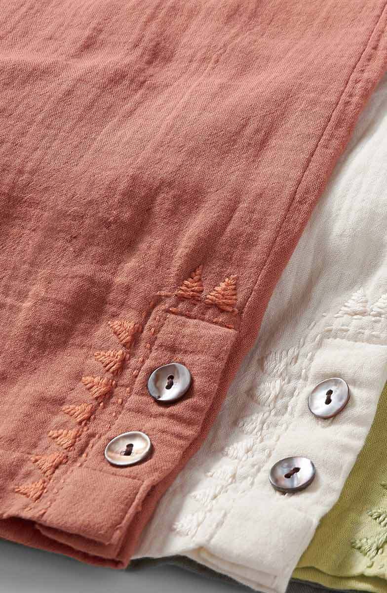 Kesari Cotton Double Gauze Crop Pant - Image 32