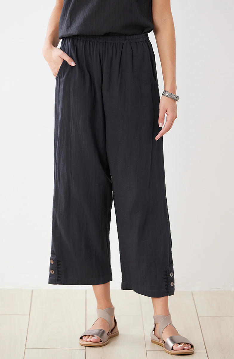 Kesari Cotton Double Gauze Crop Pant - Image 57