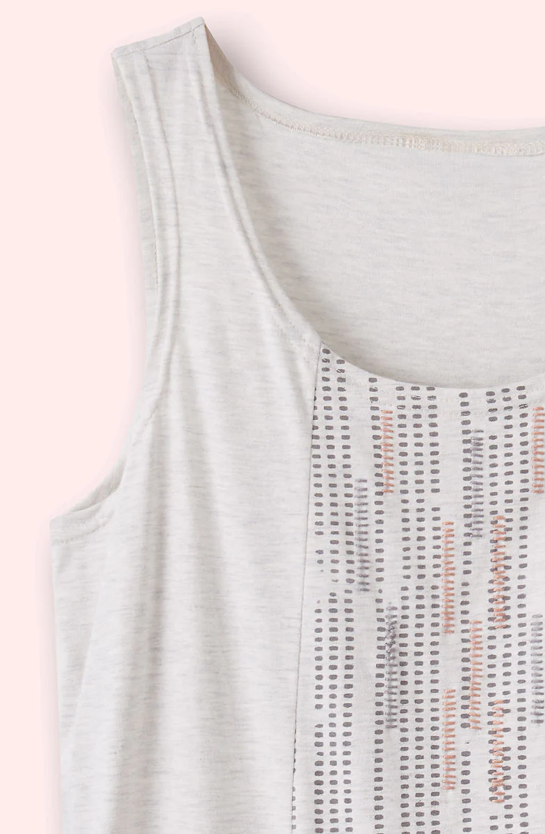 Kripa Cotton Jersey A-line Tank - Image 9