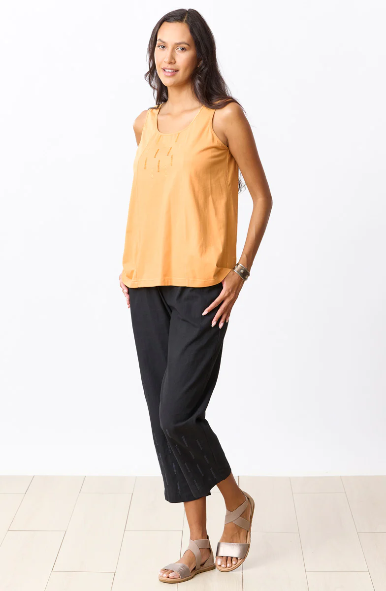Kripa Cotton Jersey A-line Tank - Image 4