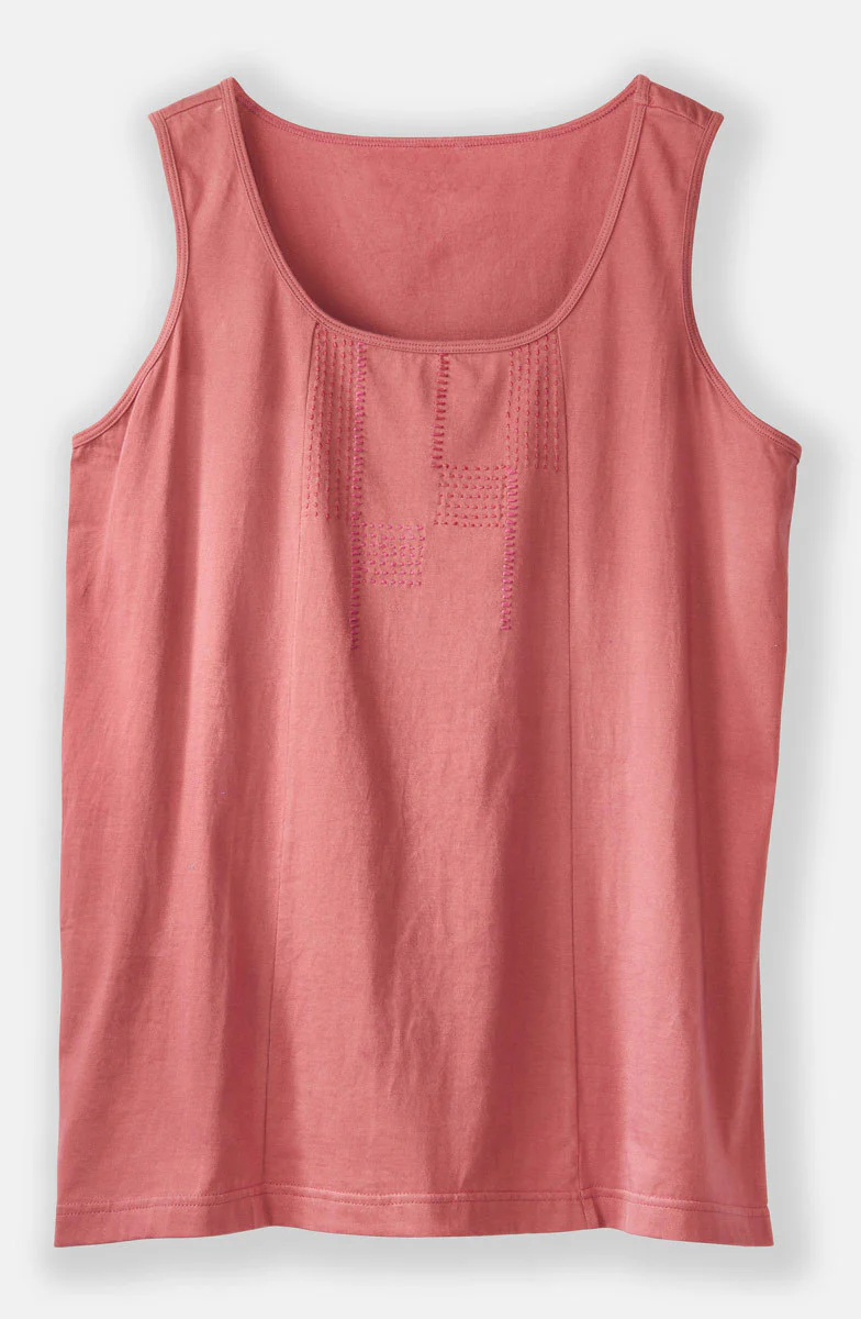 Kripa Cotton Jersey A-line Tank - Image 9