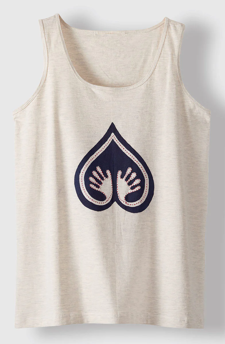Leela Logo Cotton Jersey Tank - Image 3