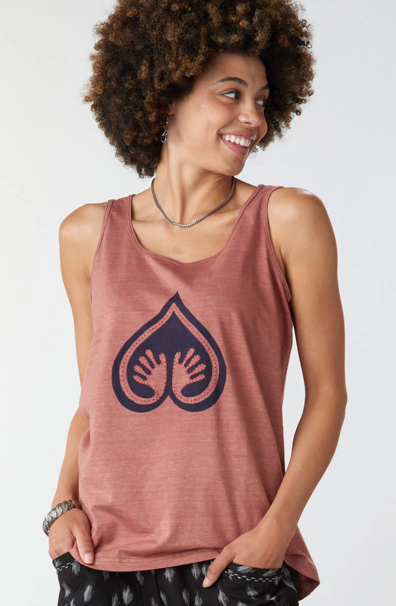 Leela Logo Cotton Jersey Tank - Image 7