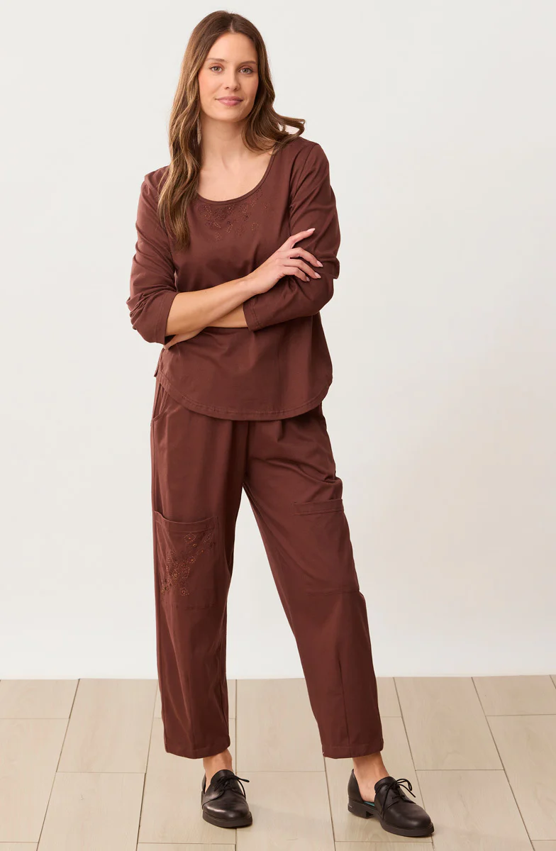 Maira Long-Sleeve Cotton Jersey Tee - Image 6