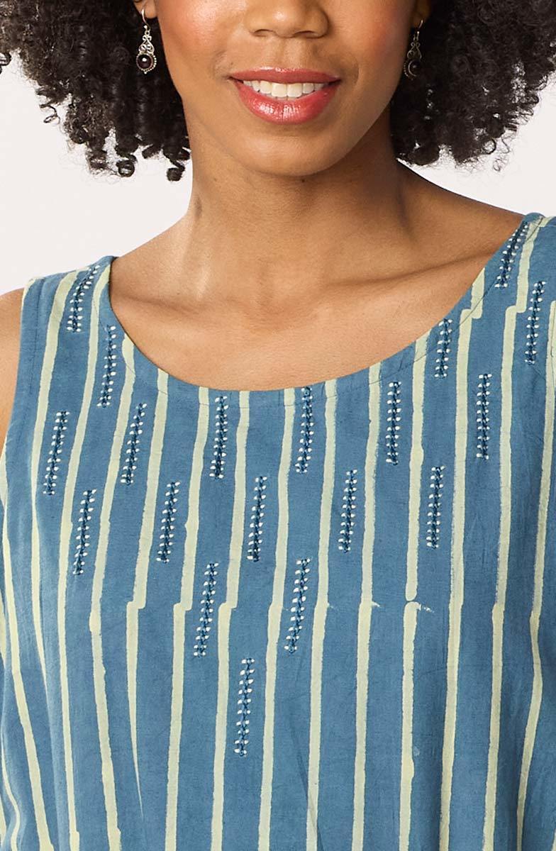 Manori Swing Tunic Tank - Deep sea - Image 3