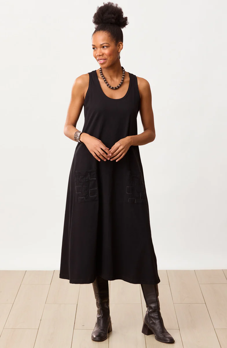 Priya Jersey A-line Midi Tank Dress - Image 12