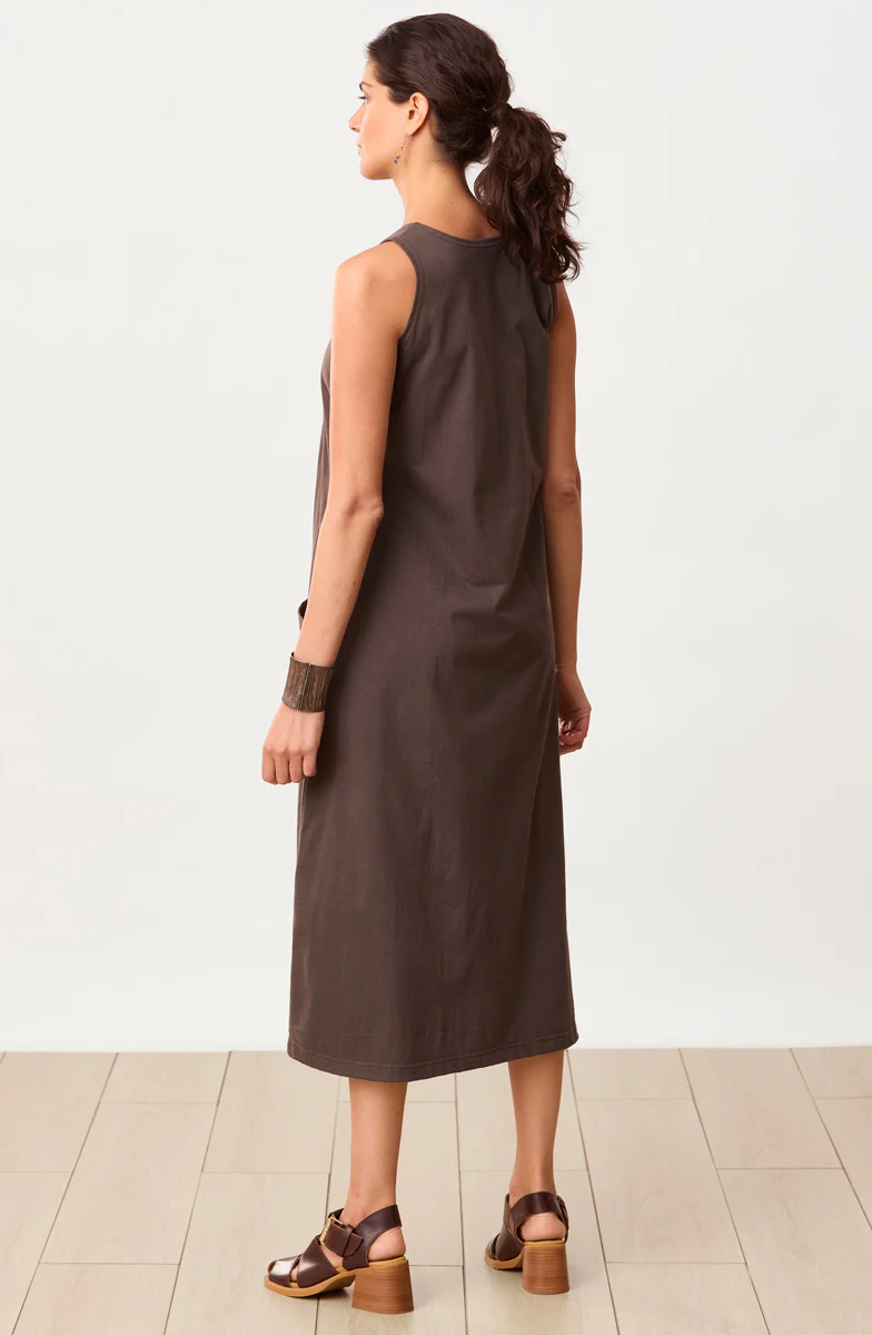 Priya Jersey A-line Midi Tank Dress - Image 5