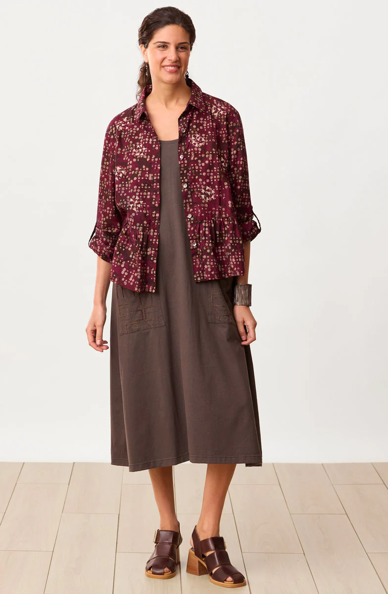 Priya Jersey A-line Midi Tank Dress - Image 7