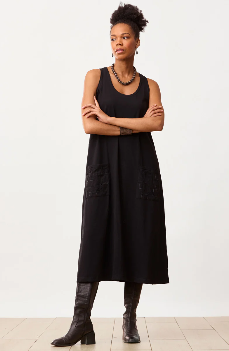 Priya Jersey A-line Midi Tank Dress - Image 9