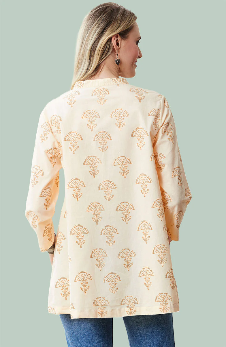 Priyanka Organic Tunic - Warm white - Image 4
