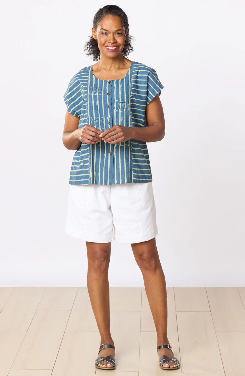 Recycled Yarn Aksa Pull-On Shorts - Image 11