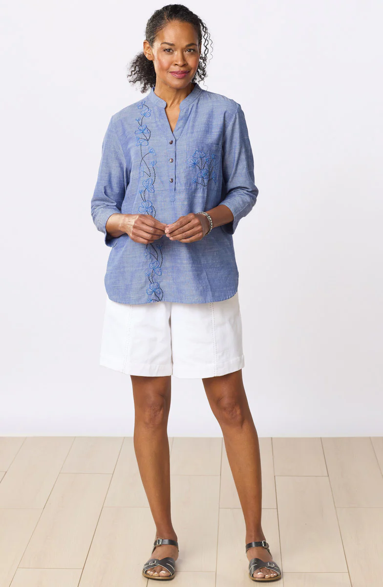 Recycled Yarn Aksa Pull-On Shorts - Image 7