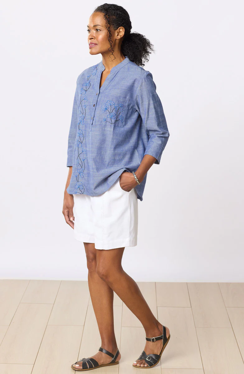 Recycled Yarn Aksa Pull-On Shorts - Image 8