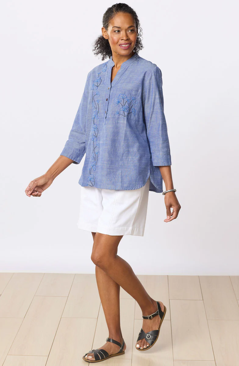 Recycled Yarn Aksa Pull-On Shorts - Image 9