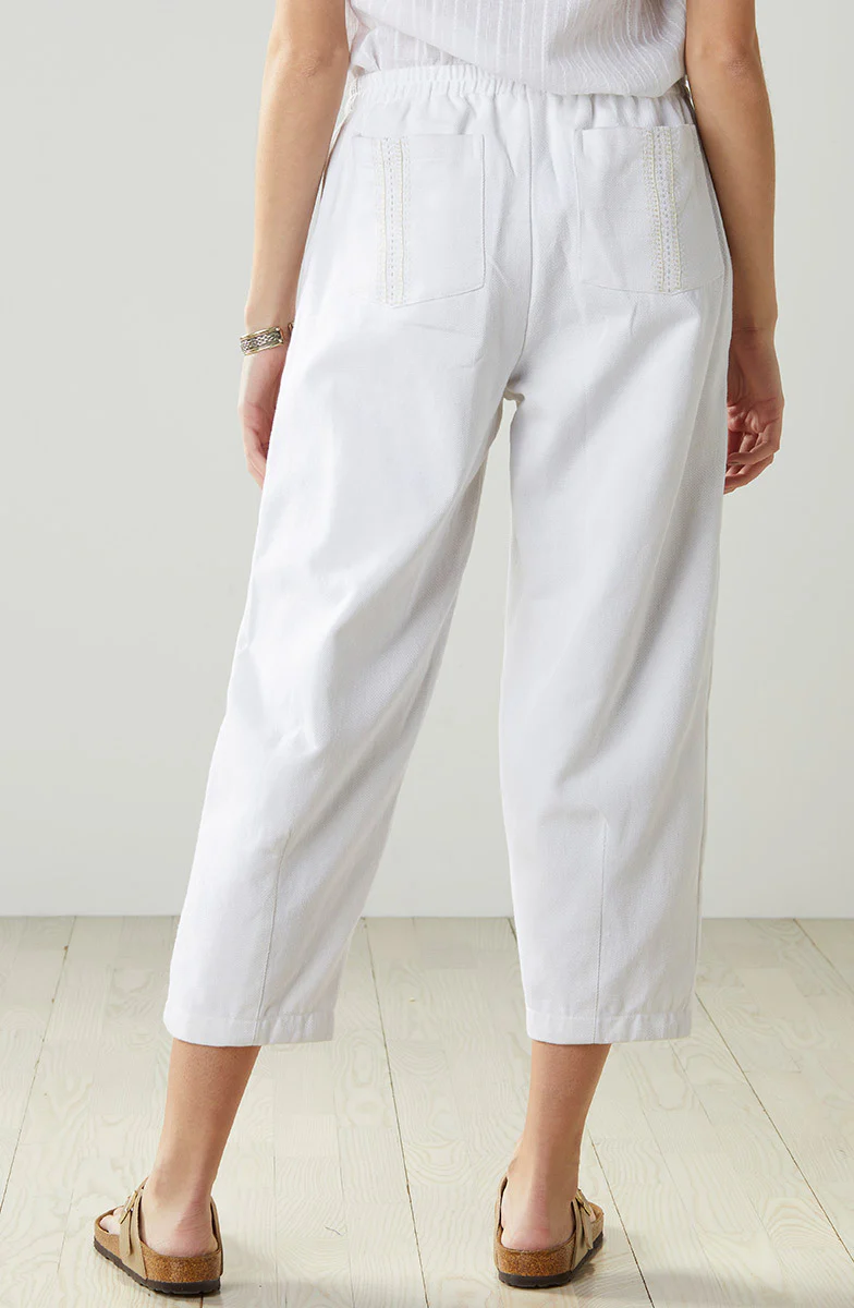 Recycled Yarn Kalpa Barrel-Leg Pant - Image 11