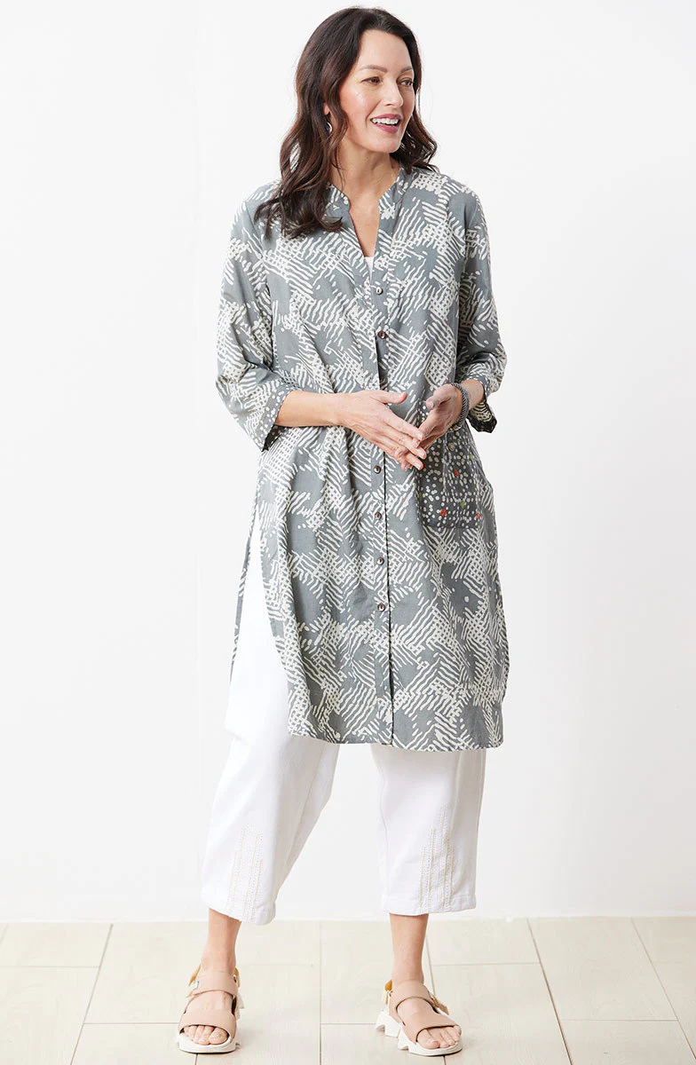Recycled Yarn Kalpa Barrel-Leg Pant - Image 13