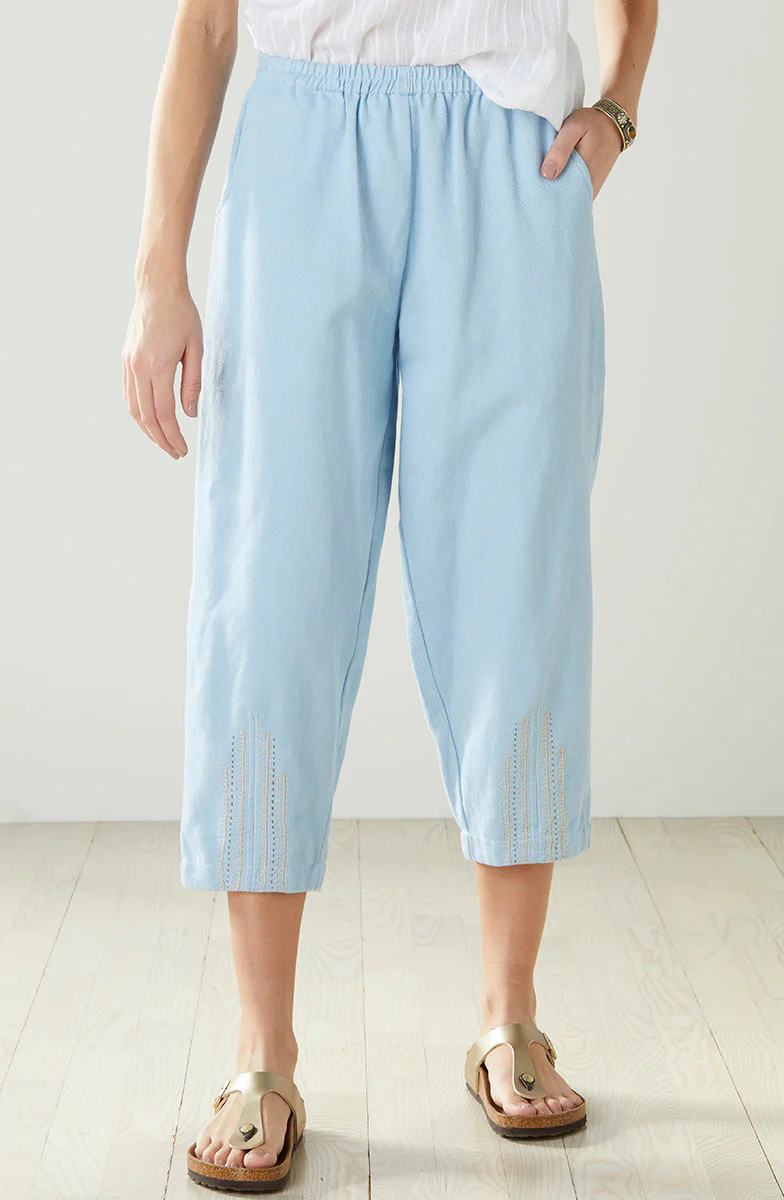 Recycled Yarn Kalpa Barrel-Leg Pant - Image 16