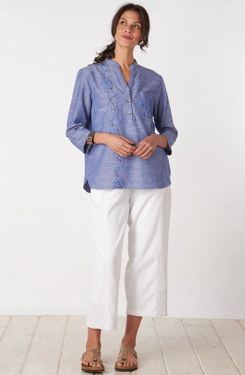 Recycled Yarn Kesari Pull-On Pant - Image 9