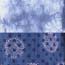 Anandi Reversible Band Collar Jacket - Tranquil Blue/Shibori - Image 10