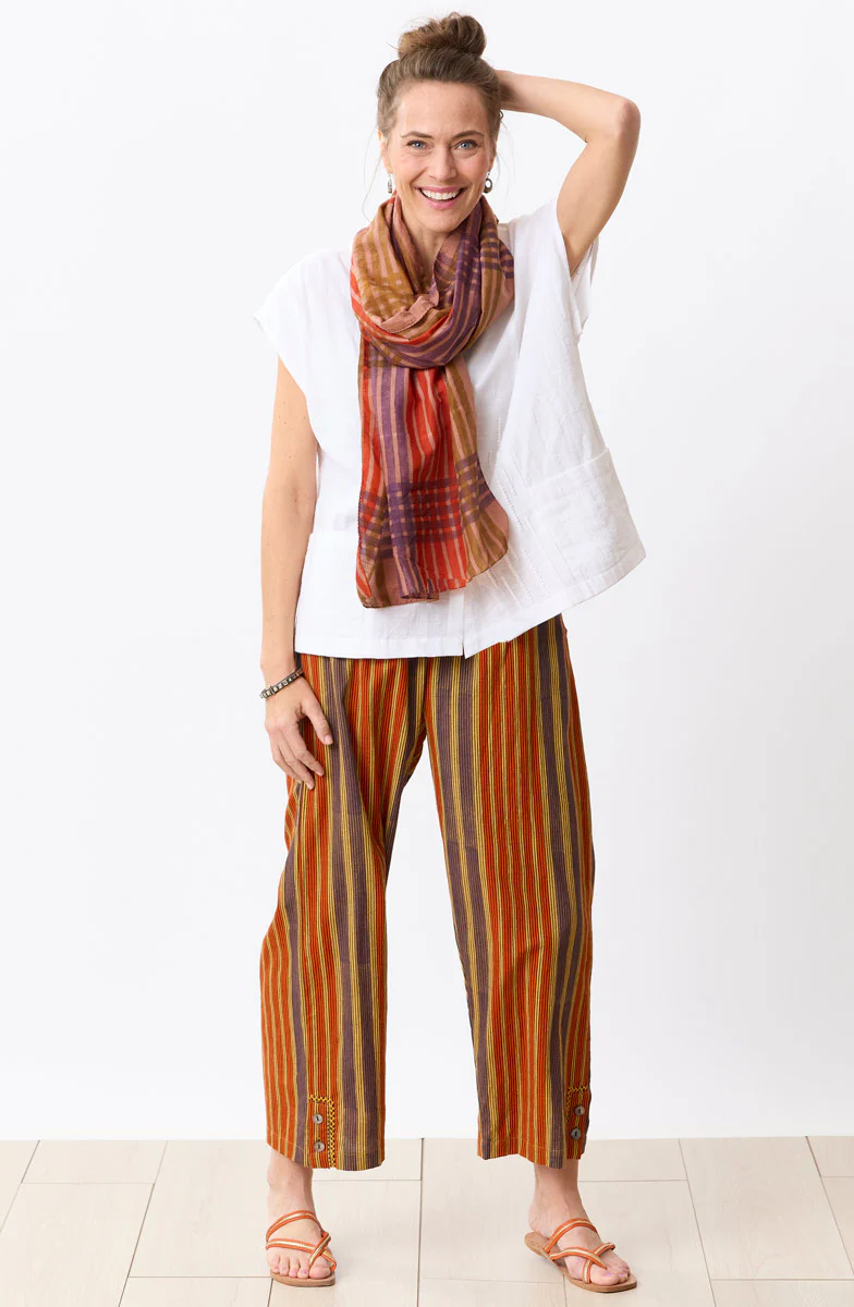 Rishi Cap Sleeve Boxy Top - Soft white - Image 4