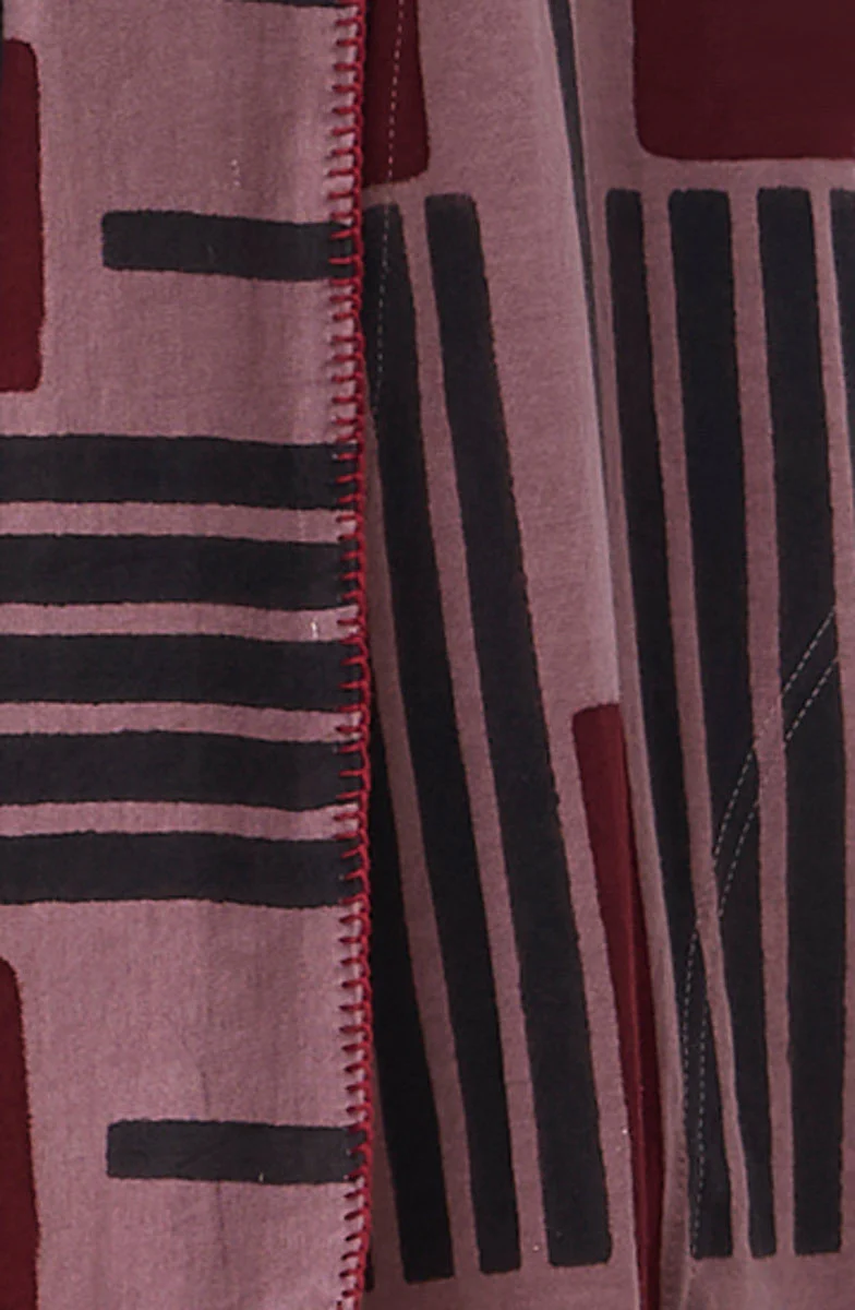 Sakshi Knit Draped Collar Jacket - Iced plum/Multi - Image 3