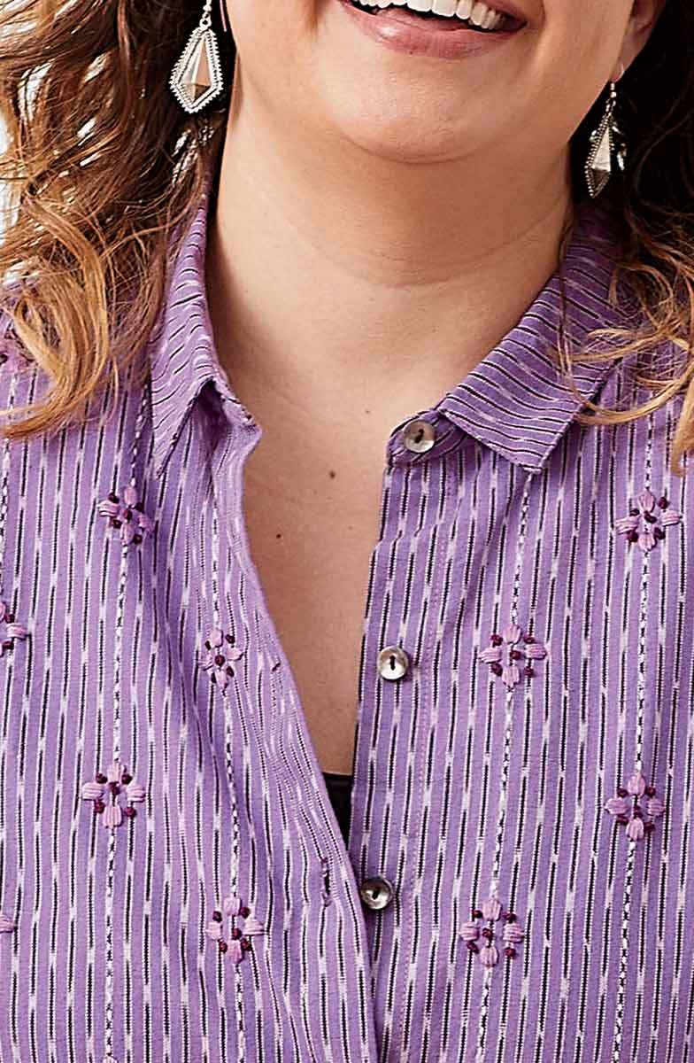 Sanaya Shirt - Purple - Image 3