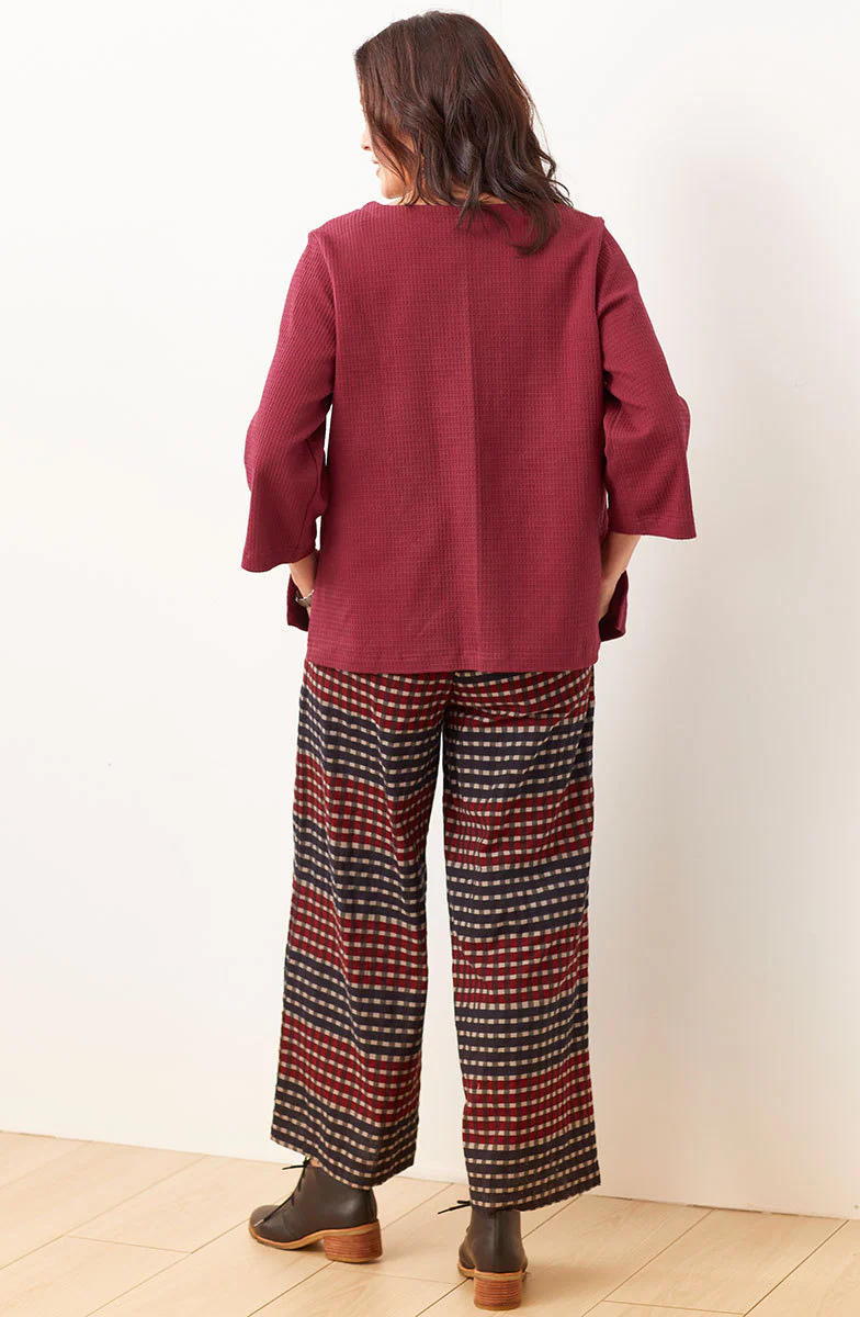 Sangli Wide-Leg Pant - Oat/Multi - Image 5