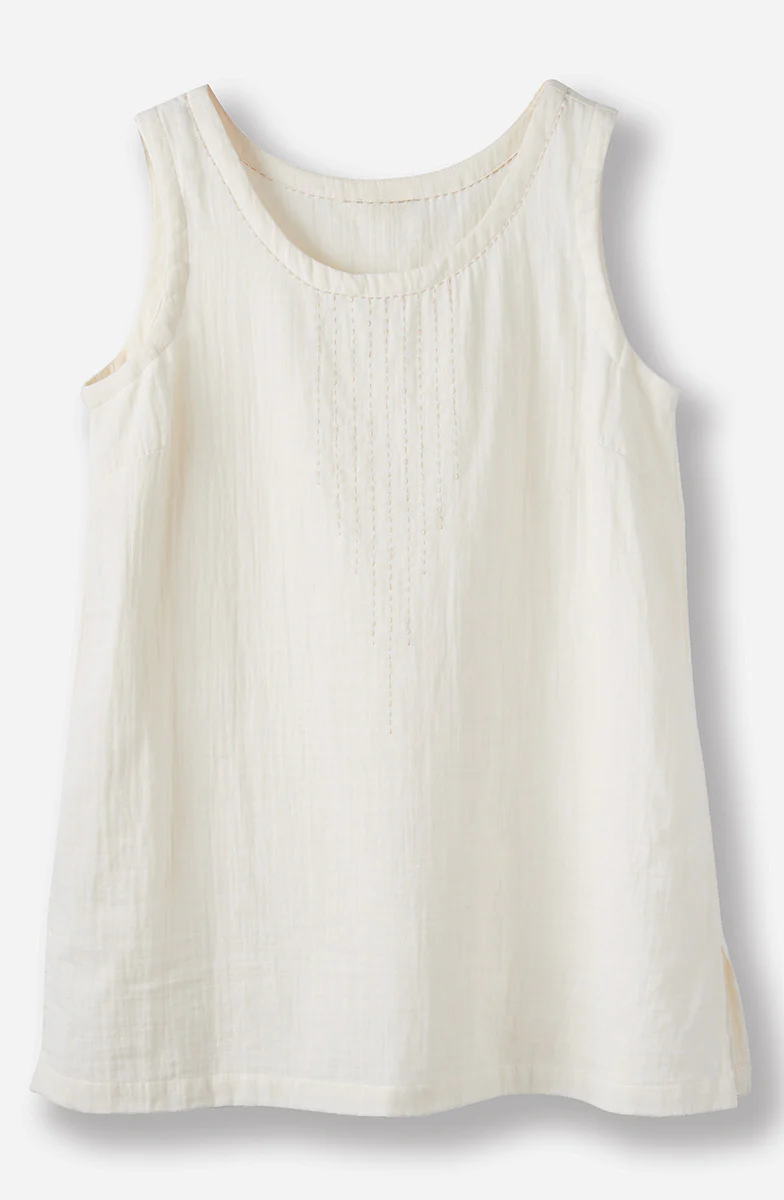 Sanju Double Gauze Long Tank - Image 16