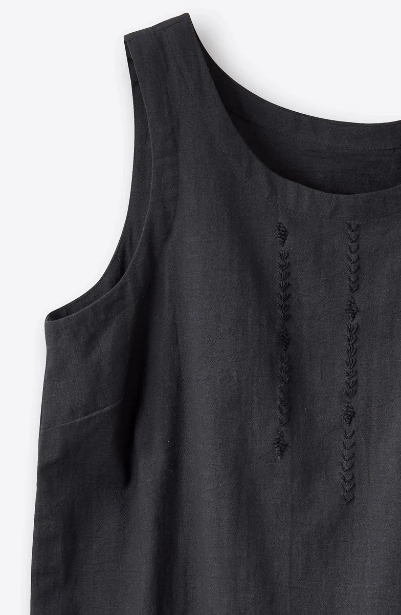 Sanju Slub Cotton Tunic Tank - Image 10