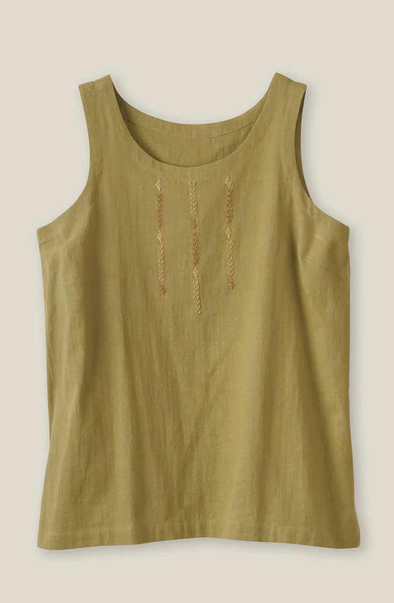 Sanju Slub Cotton Tunic Tank - Image 20